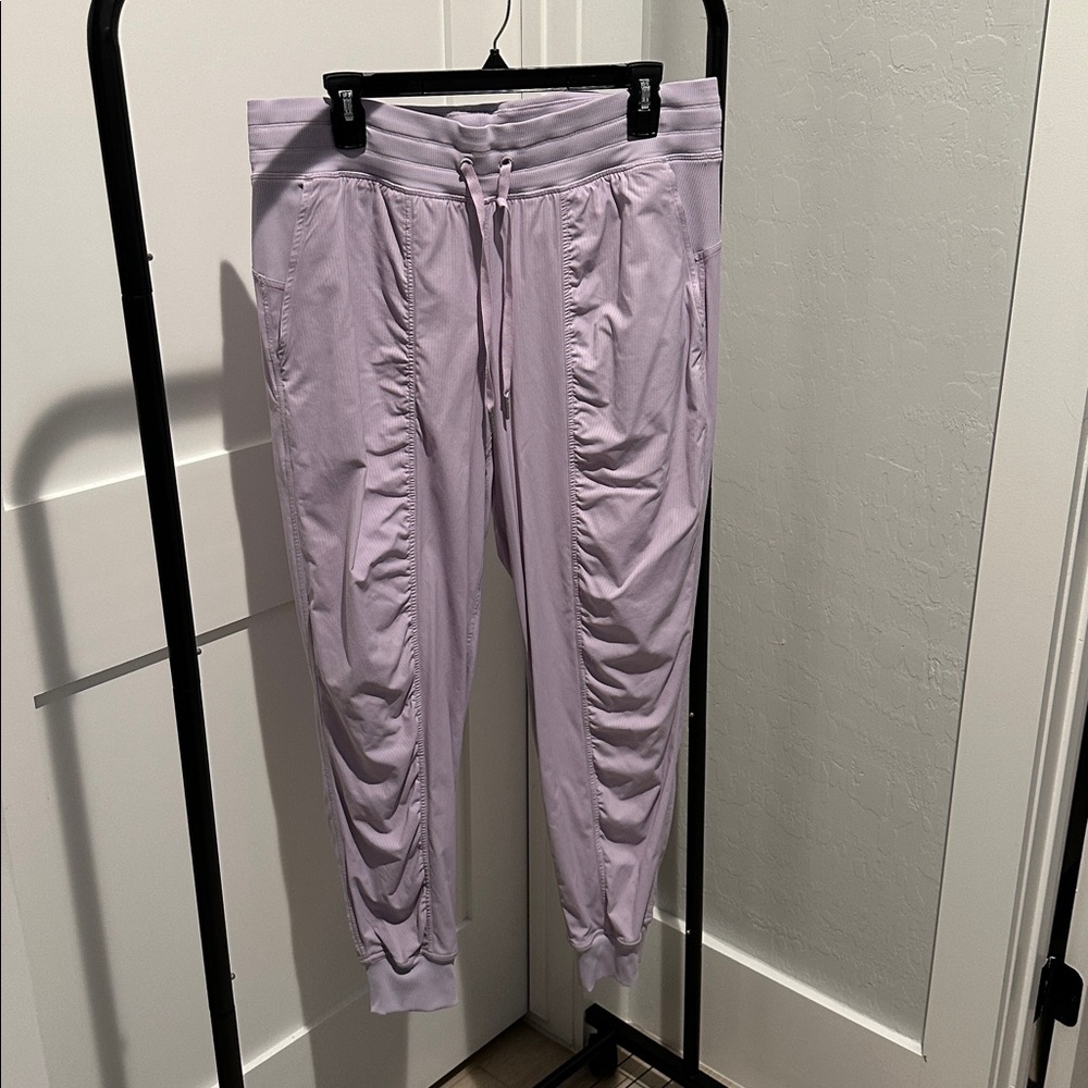 Lululemon Dance Studio mid rise Jogger Pants
Color: Lilac Ether